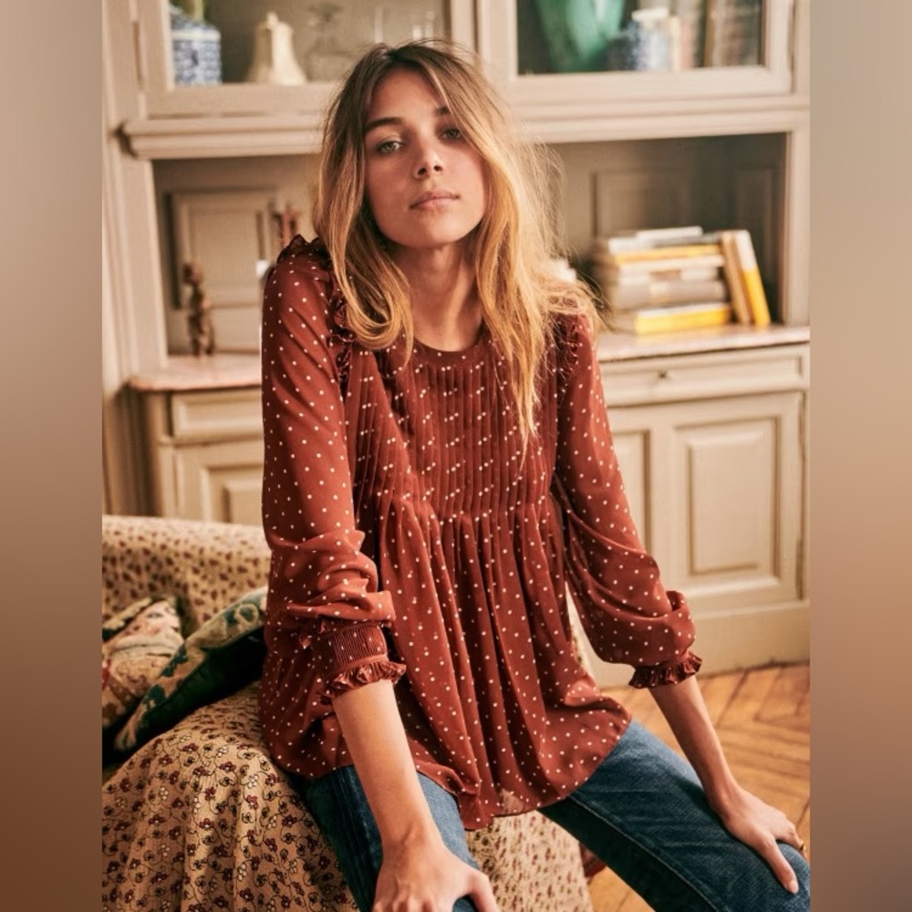 Sezane Eva blouse